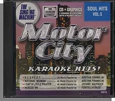 Motor City Karaoke Hits (Soul Hits Vol 5) - Music CD - Various Artists -  2002-0 • $6.99