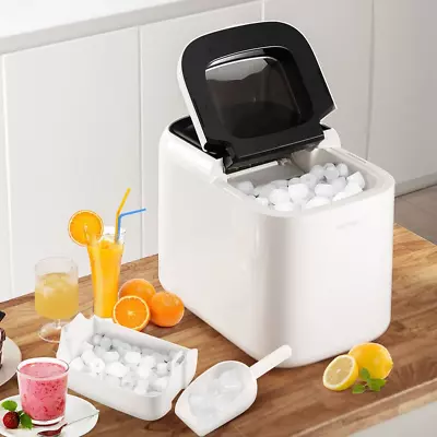 15KG/ 24H Portable Electric Countertop Ice Cube Maker With Auto Clean Function • £155.78