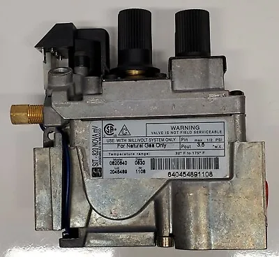 SIT OP Millivolt Natural Gas Control Valve 0820640 Fireplace Logs • $119.99