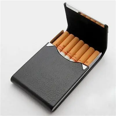 £4.87 • Buy Pocket Tobacco Box Case PU Leather Slim Cigarette Roll Up Holder Hot LA