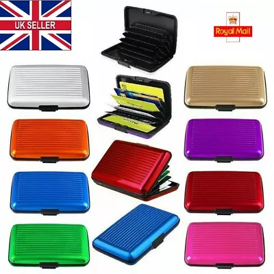 £2.99 • Buy RFID - Block Aluminium Credit Card Holder Security Wallet Business Case Travel 
