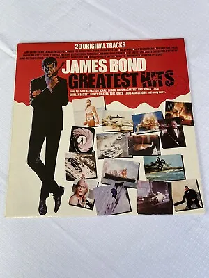JAMES BOND 20 GREATEST HITS - 1982 Vinyl 33rpm Complication Album  • £9.99