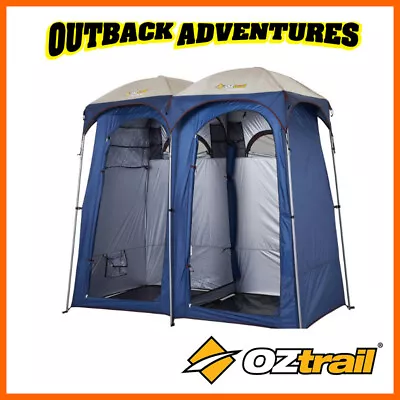 Oztrail Shower Tent Ensuite Duo Change Room Toilet Double New Model  • $149