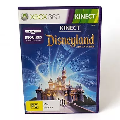 Kinect Disneyland Adventures Xbox 360 Game PAL • $12.99