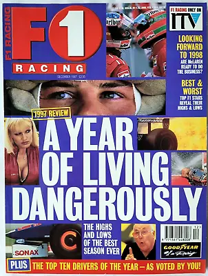 F1 Racing Magazine December 1997. A Year Of Living Dangerously. Season Review • £4.49