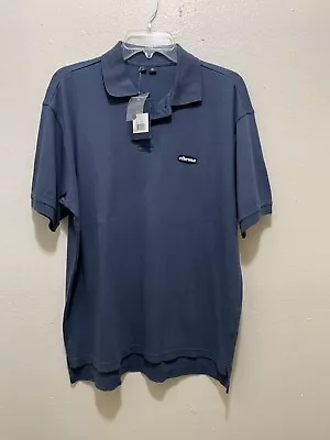 Ellesse Short Sleeve Polo Shirt Blue Size Large L NWT • $14.95