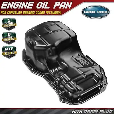 Engine Oil Pan Sump For Chrysler Sebring Dodge Mitsubishi Eclipse 99-05 L4 2.4L • $44.69