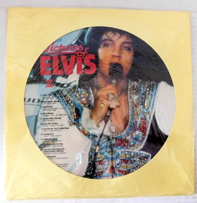 SEALED 1984 Elvis Presley Denmark Import Picture Disc LP Pictures Of Elvis II • $25