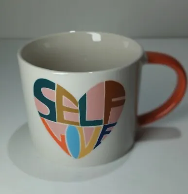  John Lewis / Waitrose Self Love Mug / Cup Yoga Mindfulness • £10