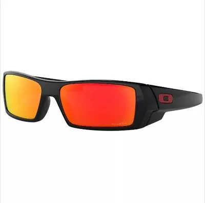 Oakley GasCan Polished Black W/PRIZM Ruby Lenses (OO9014-4460) • $140