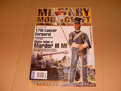 Military Modelcaft Magazine March 2003 • £4.50
