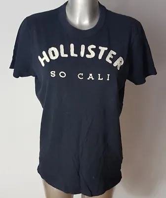 Hollister So Cal Men's Navy Blue T-shirt Top Size Uk 36-38 Small S • £5