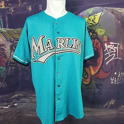 Florida Marlins Diamond Collection Majestic Vintage Jersey (Size XLarge)  • $70