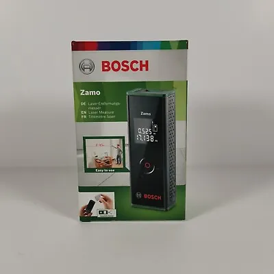 Bosch Zamo Digital Laser Measure Distance Measurer Boxed Perfect Condition  • £46