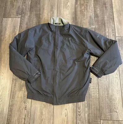 Cabela's Polartec Windstopper Jacket Gray Mens Size Medium Thinsulate • $24