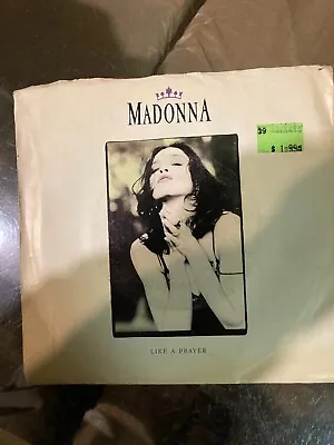 Madonna Like A Prayer 7  Picture Sleeve Only No Vinyl • $3.99