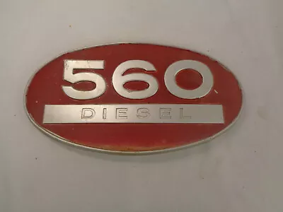 Farmall Diesel 560 Tractor Oval Front Emblem - Original • $64.99