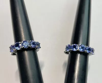 14kt White Gold And Tanzanite Earrings • $350