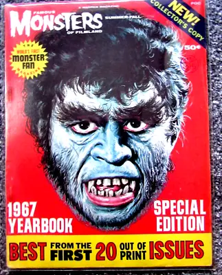 Famous Monsters Of Filmland 1967 Yearbook  Fine/vfn Condition • £30