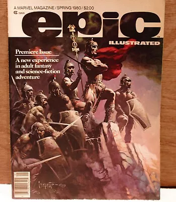 1980 Spring Epic Illustrated Vol I #1 • $50