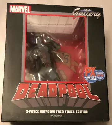 Marvel Gallery PX Previews SDCC Limited Taco Truck X-Force Deadpool Statue • $49.99