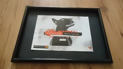 MASSIVE ATTACK Danny The Dog-framed Original Advert • £13.99