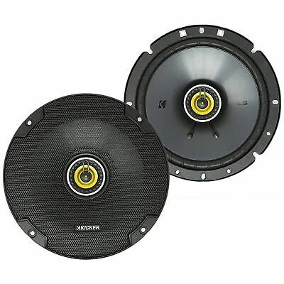 Kicker 46CSC674 Car Audio 6 3/4  Coaxial Full Range Speakers Pair CSC67 Open • $64.95