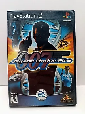 PlayStation 2 PS2 Game James Bond 007 In Agent Under Fire CIB Complete In Box  • $9.99