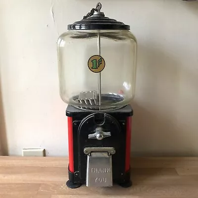 1950s Victor Topper 1 Cent Gumball Machine • $120