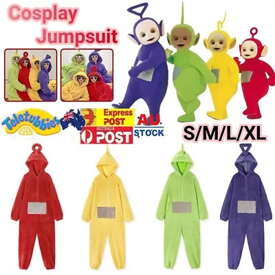 Teletubbies Adult Costume Kigurumi Pajamas Party Sports Day Book Week Cosplay JY • $27.49