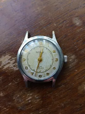 Vintage Rotary Mens Boys Mechanical Swiss Watch (Working) 30mm Military Style  • £14.99