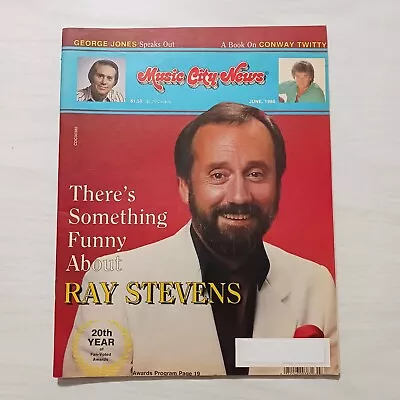 Vintage Music City News June 1986 Ray Stevens Cover Magazine Awards Program • $12
