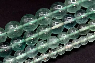 Genuine Natural Green Fluorite Beads Grade AAA Round Loose Beads 6/8/10/12MM • $7.79