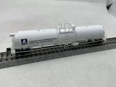 NIB Broadway Limited N Scale Liquid Air Corp Cryogenic Tank Car #80071 • $24.99