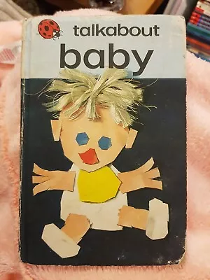 Ladybird Books Early Learning Talkabout Baby 60s Written In • £5