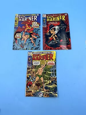 Marvel Lot Of 3 Sub-Mariner # 25 15 26 • £24.32