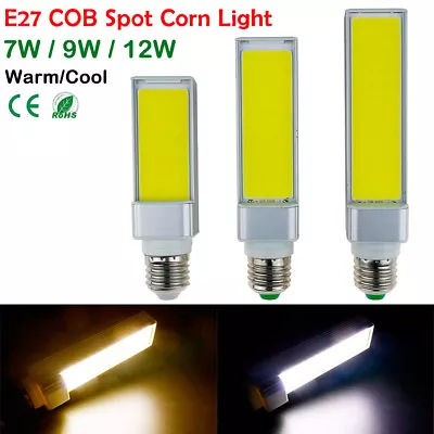 7W 9W 12W LED E27 Corn Bulb Lamp Light COB Spot Downlight Lighting Warm White    • $6.29