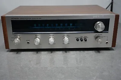 PIONEER SX-424 AM/FM Stereo Receiver Vintage Woodgrain Tested READ • $89.99