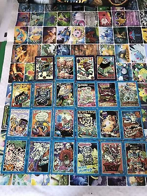 Glow Zone Oddbodz Space Cards 22 Cards No Doubles Bulk Lot • $25