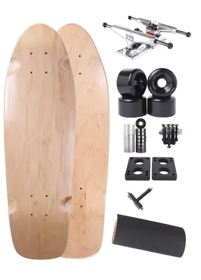 27  Mini Skateboard Complete Kit Black Wheels (Canadian Maple) • $63.99