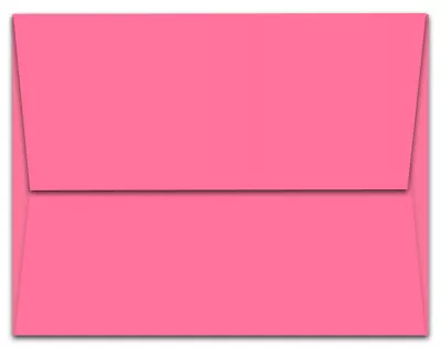 1000 Hot Pink A6 Envelopes - 6.5  X 4.75  - Square Flap • $98.94