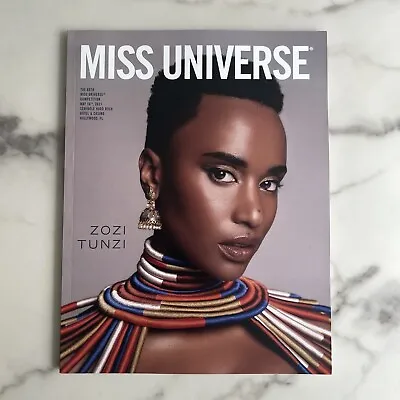 Miss Universe Program Book - Zozibini Tunzi • $75