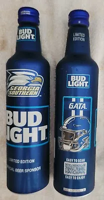 $13.49 • Buy Georgia Southern Bud Light Aluminum Bottle Lot 2023 Empty