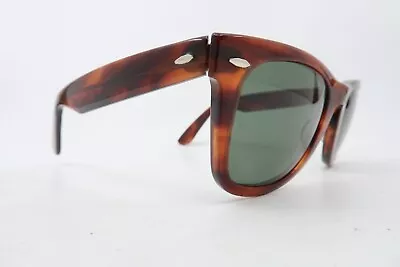 Vintage B&L Ray Ban WAYFARER Sunglasses Made In The USA 5024 Etched BL KILLER ** • $22.41