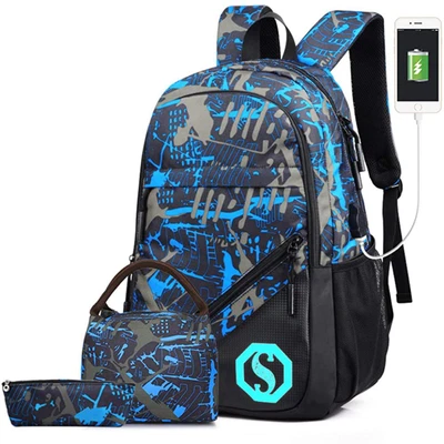 $42.99 • Buy Pawsky School Backpack For Boys, 14 Inch Laptop Backpack With USB Charging Port,