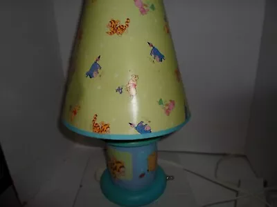 Vintage Winnie The Pooh Eeyore Tigger Piglet Babies Night Light Lamp Children's • $24.99