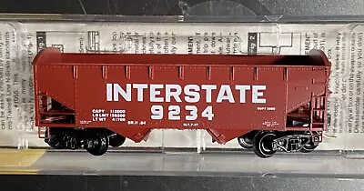 N Scale Micro-trains Interstate 2-bay Hopper 87010 #9234 Mint • $11.95