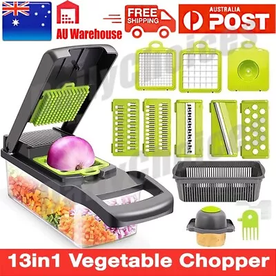 Vegetable ChopperFood Choppers Onion Chopper Veggie Slicer Cutter Dicer Kitchen • $25.39