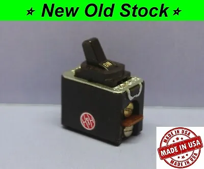 Vintage Despard Interchangeable Toggle Light Switch Double-Pole DPST Brown H&H • $19.95