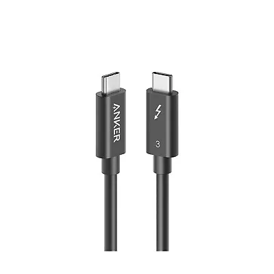 $44.95 • Buy Anker Thunderbolt 3.0 Usb-c To Usb-c Cable 100w 40gbps 1.6ft Black New A8486011